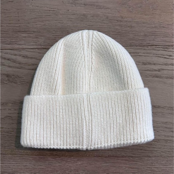 Cream & Black Fashion Beanie - Picture 3 of 3